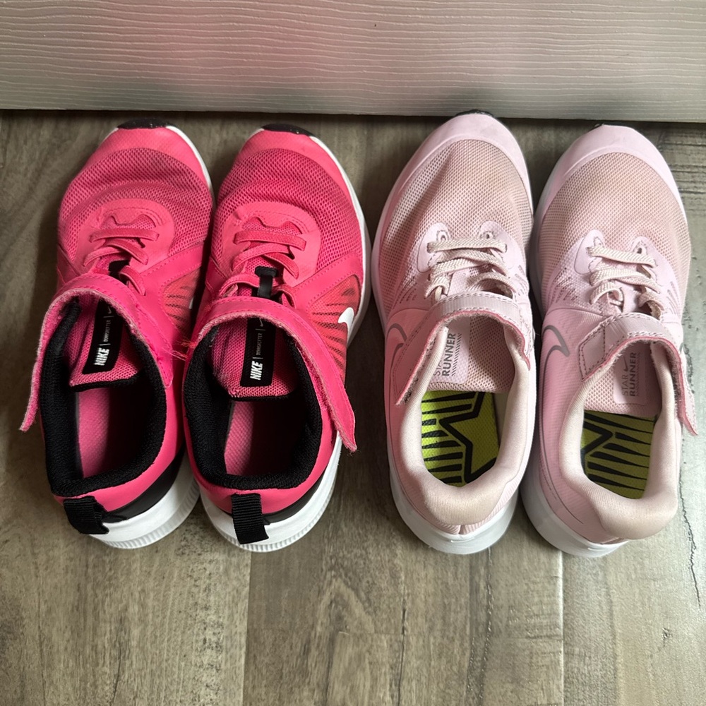 Nike Pink and Light Pink Sneakers